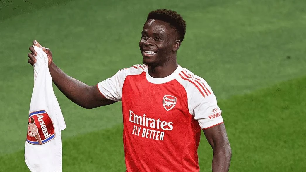 BUKAYO SAKA arsenal 2026 BUKAYO SAKA arsenal 2026