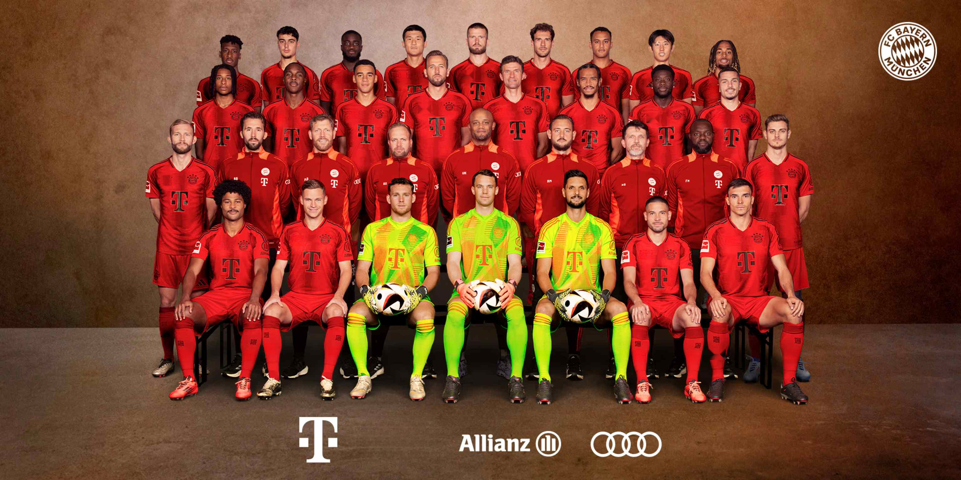 Bayern Munich team photo