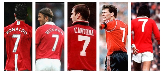 Legendary jersey number 7 Legendary jersey number 7