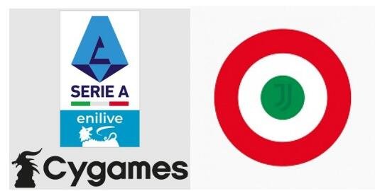 24/25 Serie A Badge & Cygames Sponsor & Coppa Italia(Juventus) Badges