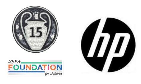 UCL Champion 15  & UEFA Foundation & HP Sponsor (Home£©