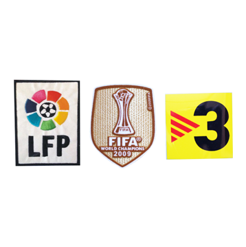 Retro Spanish La Liga Badge & 2009 Club World Cup & TV3 Badge