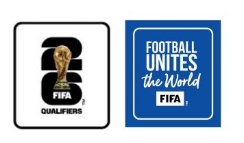 2026 World Cup Qualifiers & Football Unites The World (Blue) Badge