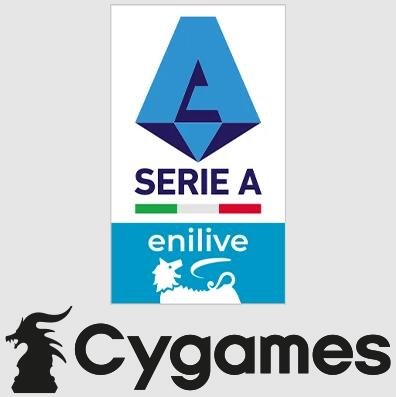 24/25 Serie A Badge & Cygames Sponsor