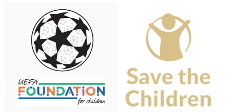 24/25 UCL & UEFA Foundation Badges & Save The Children Sponsor (third away)