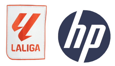 23/24 La Liga Badge & HP Sponsor