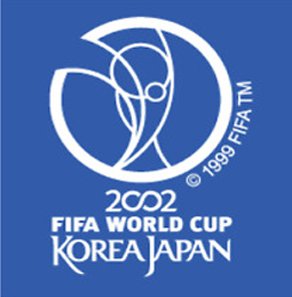 2002 Korea Japan World Cup Badges(White) Right