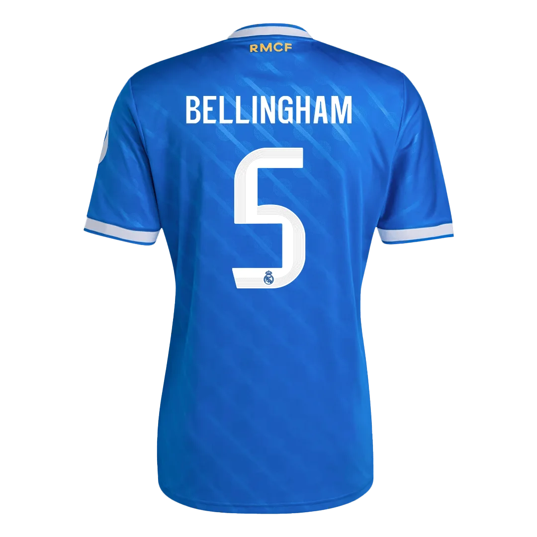 BELLINGHAM #5 Real Madrid Third Away Soccer Jersey 2025/26