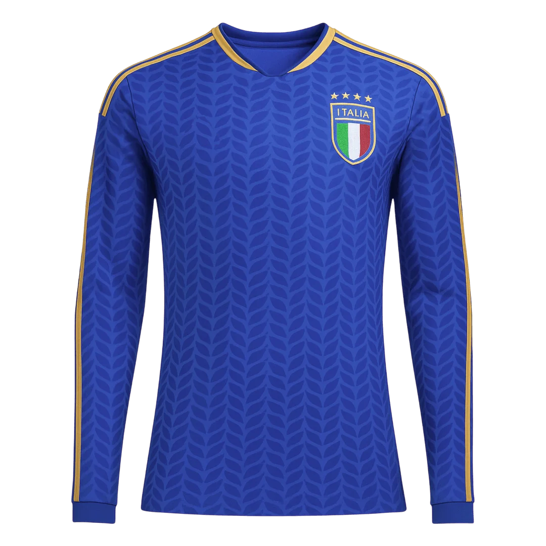 Italy Home Long Sleeve Jersey World Cup 2026