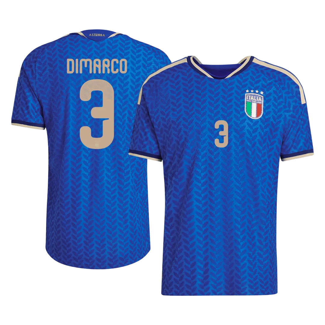 DIMARCO #3 Italy Home Player Version Jersey World Cup 2026