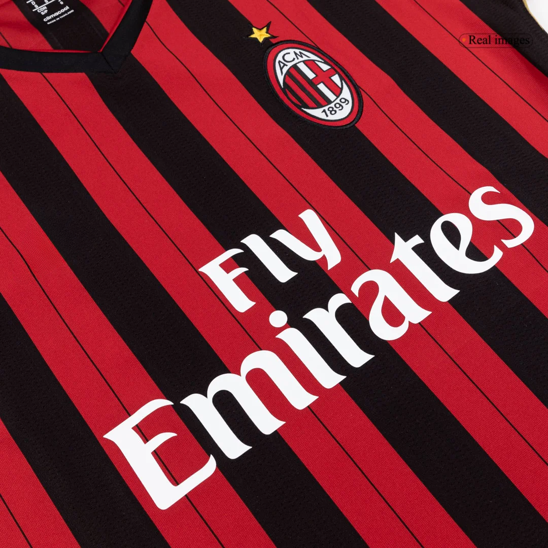 Retro Soccer Jersey AC Milan Home 2013/14