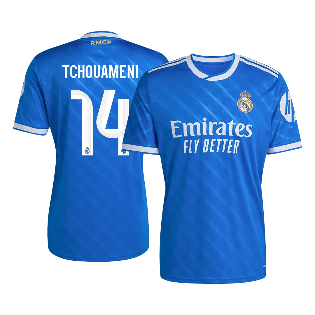 TCHOUAMENI #14 Real Madrid Third Away Soccer Jersey 2025/26