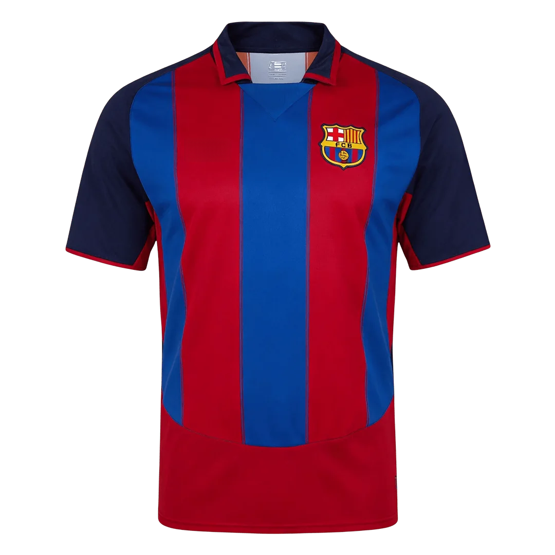 Retro Soccer Jersey Barcelona Home 2003/04