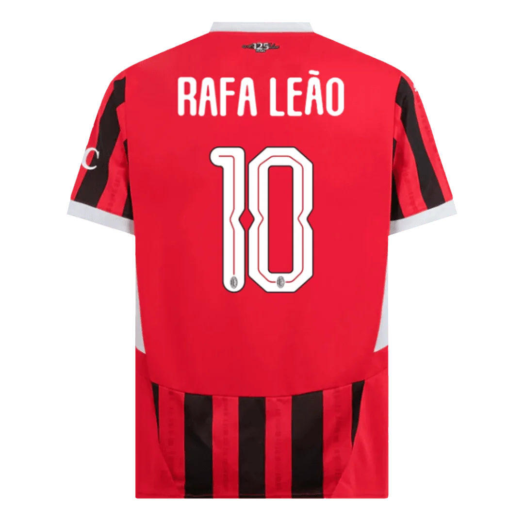 RAFA LEÃO #10 AC Milan Home Soccer Jersey – UCL