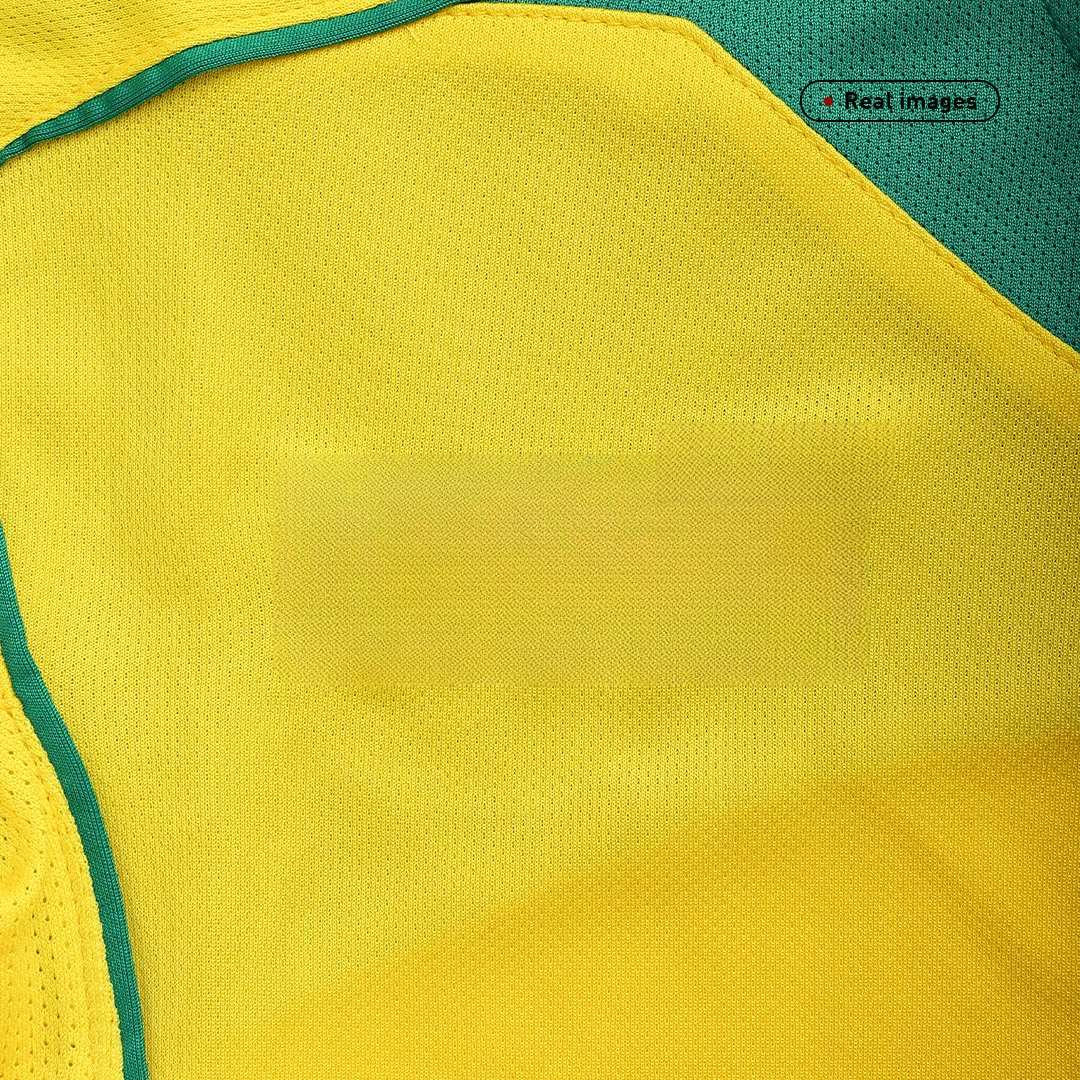 Retro Soccer Jersey Brazil Home 2004
