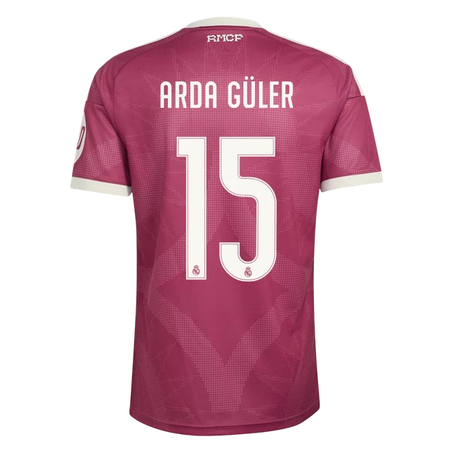 ARDA GÜLER #15 Real Madrid Third Soccer Jersey 2026/27