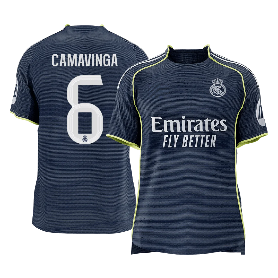 CAMAVINGA #6 Real Madrid Away Player Version Jersey 2025/26