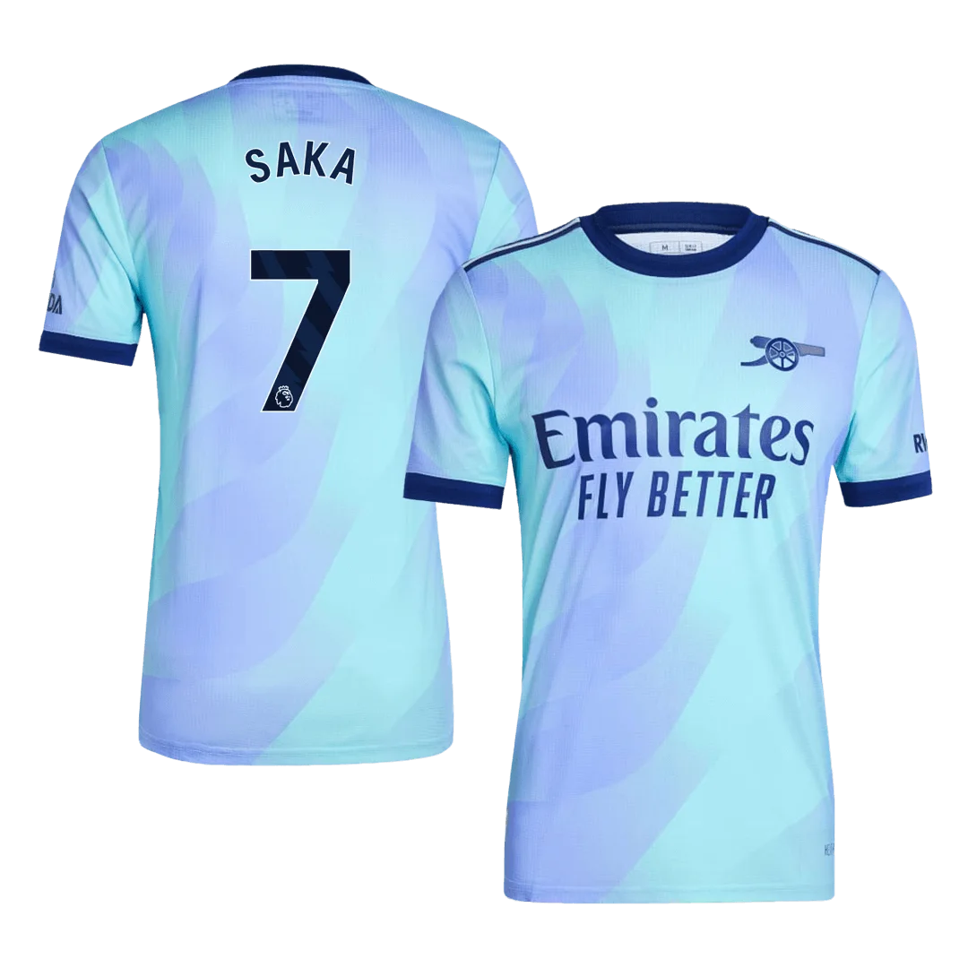 SAKA #7 Arsenal Third Away Player Version Jersey