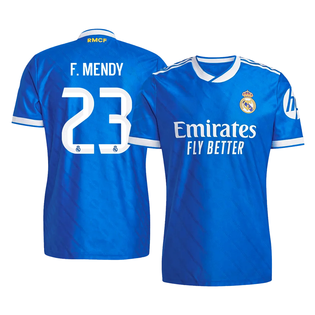 F. MENDY #23 Real Madrid Third Away Player Version Jersey 2025/26