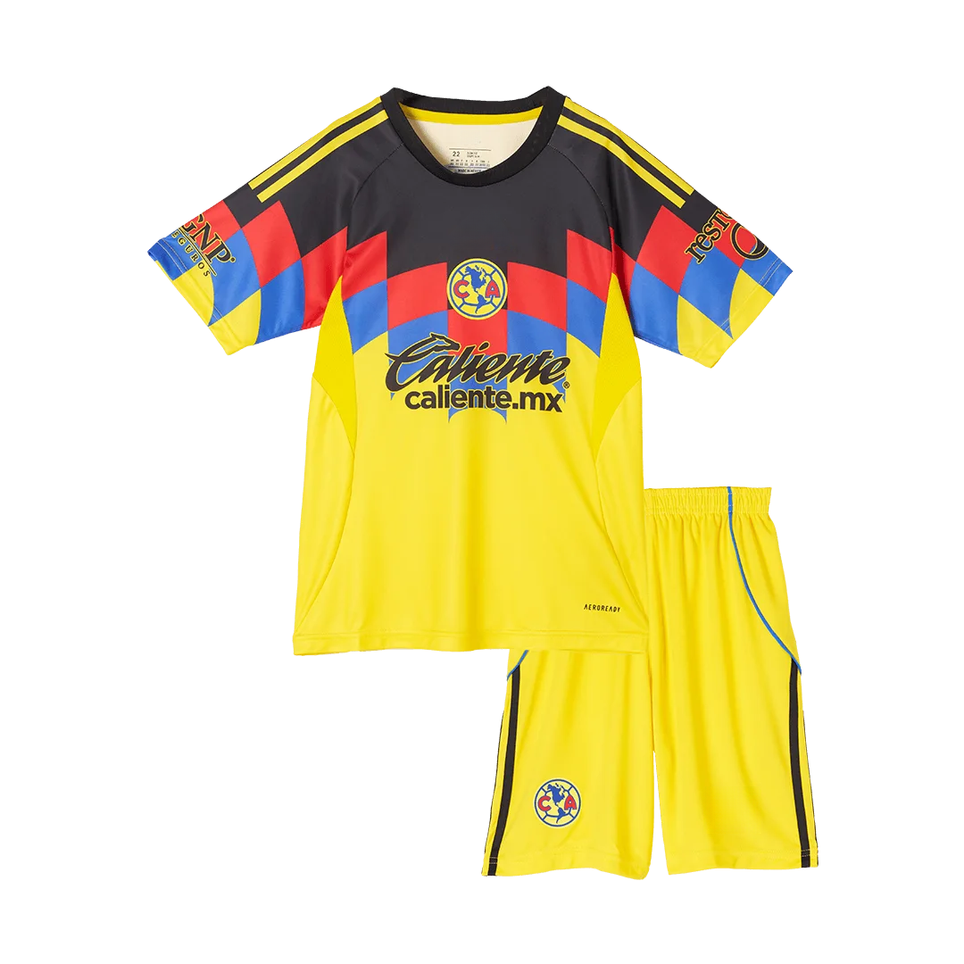 Club America Home Kids Soccer Jerseys Kit 2025/26