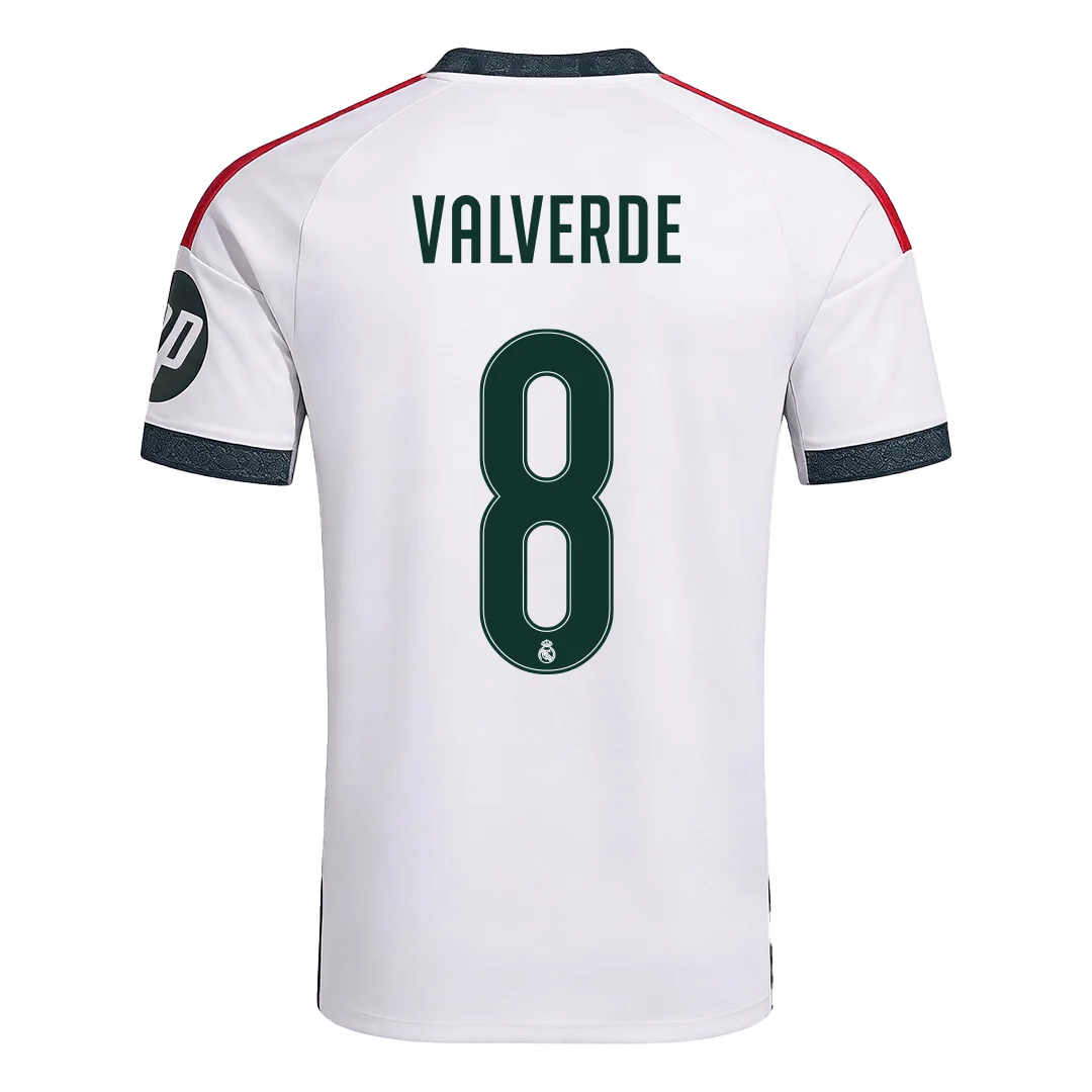 VALVERDE #8 Real Madrid Home Soccer Jersey 2026/27