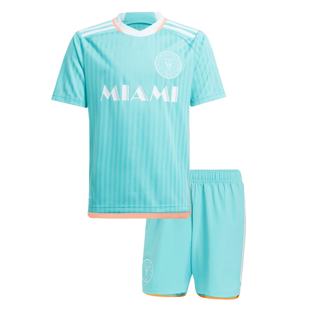 Inter Miami CF Third Away Kids Soccer Jerseys Kit