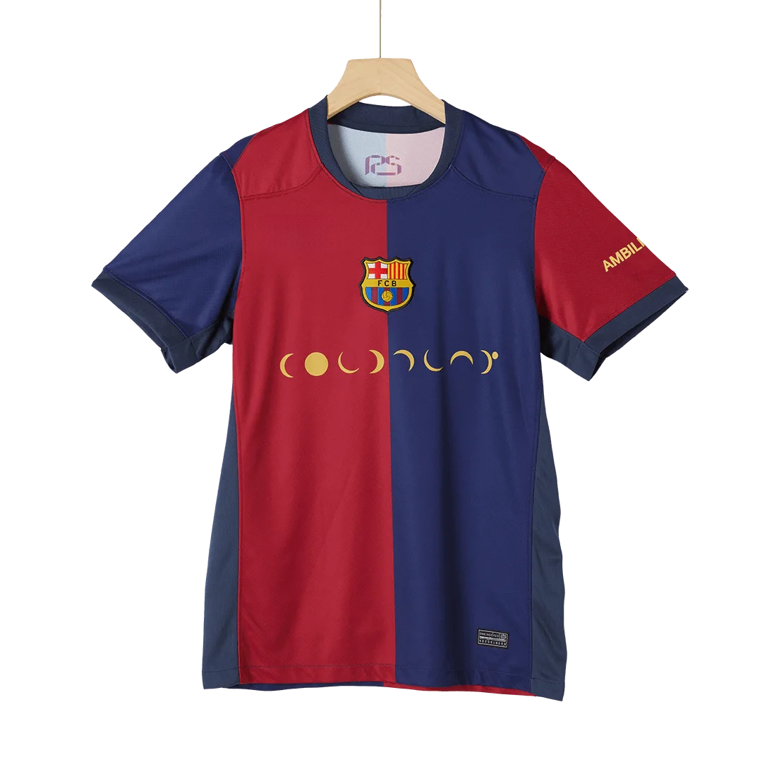 Barcelona X COLDPLAY Home Soccer Jersey