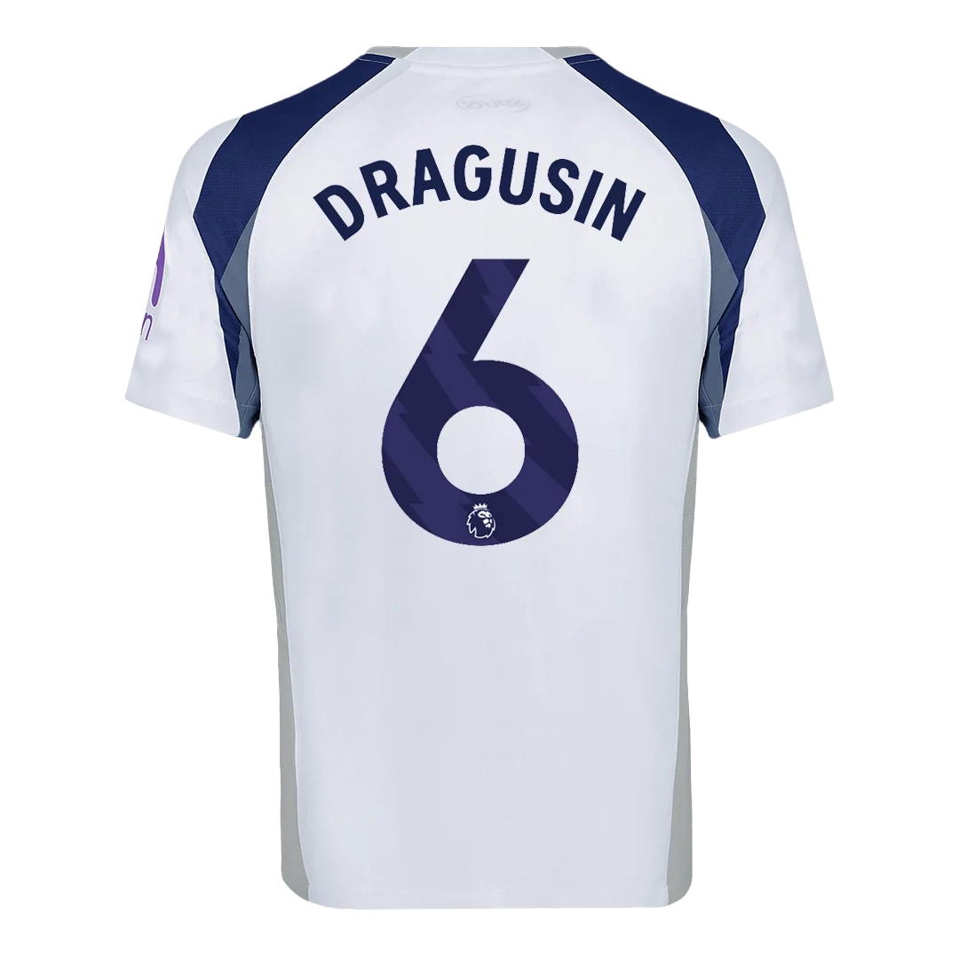 DRAGUSIN #6 Tottenham Hotspur Home Soccer Jersey 2025/26