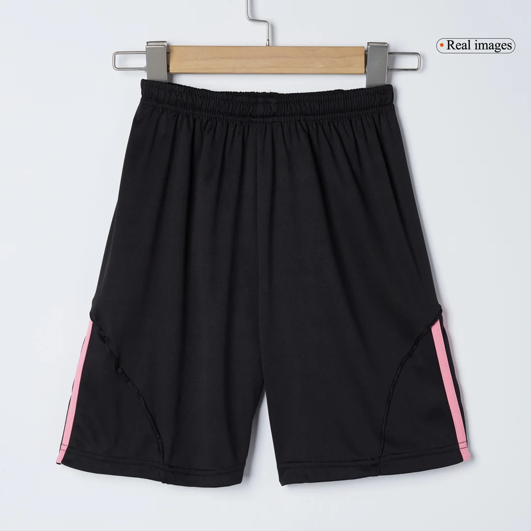 Conjunto completo infantil da Juventus 2025/26 – uniforme titular