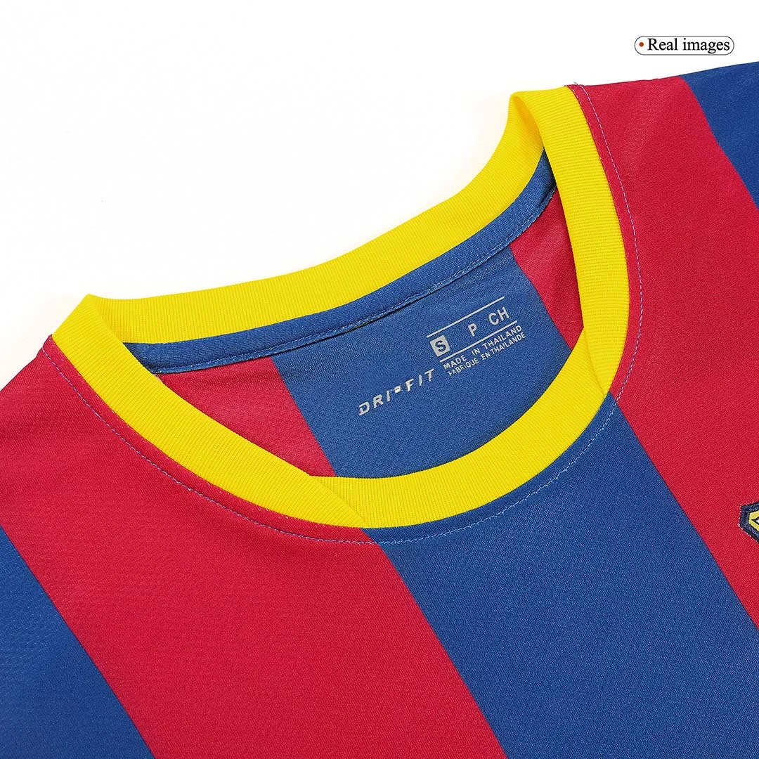 Retro Soccer Jersey DAVID VILLA #7 Barcelona Home 2010/11