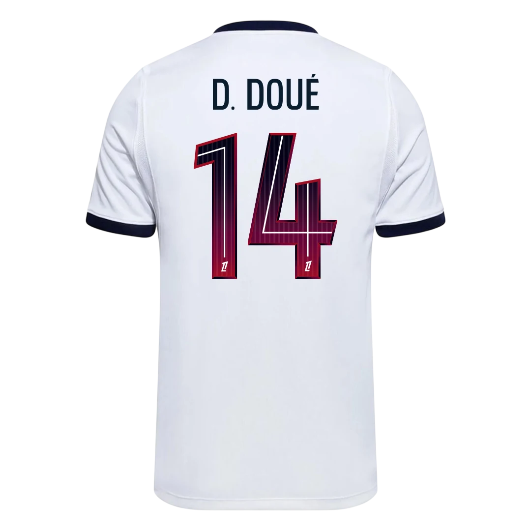 D. DOUÉ #14 PSG Away Soccer Jersey 2026/27