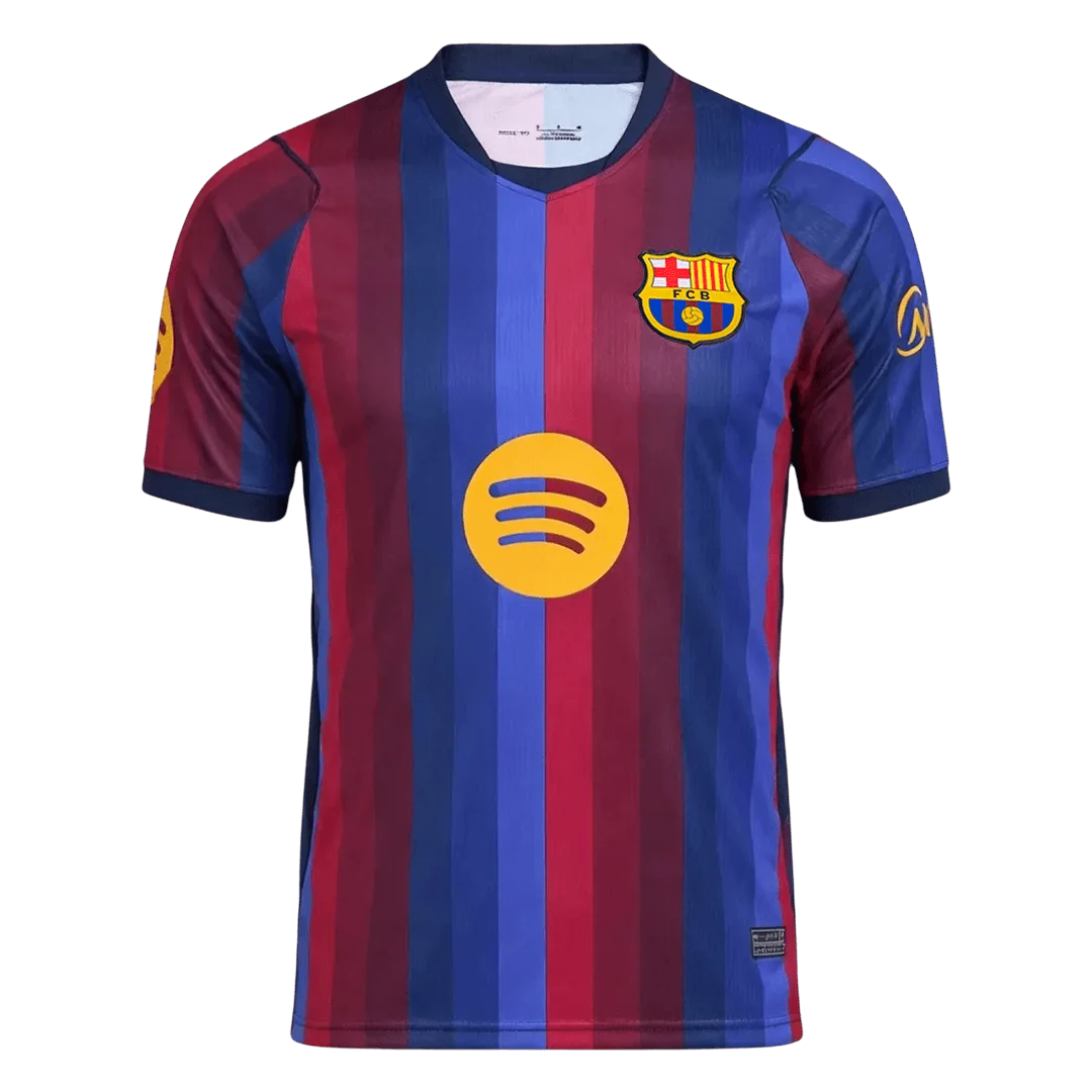 RAPHINHA #11 Barcelona Home Player Version Jersey 2026/27 – UCL