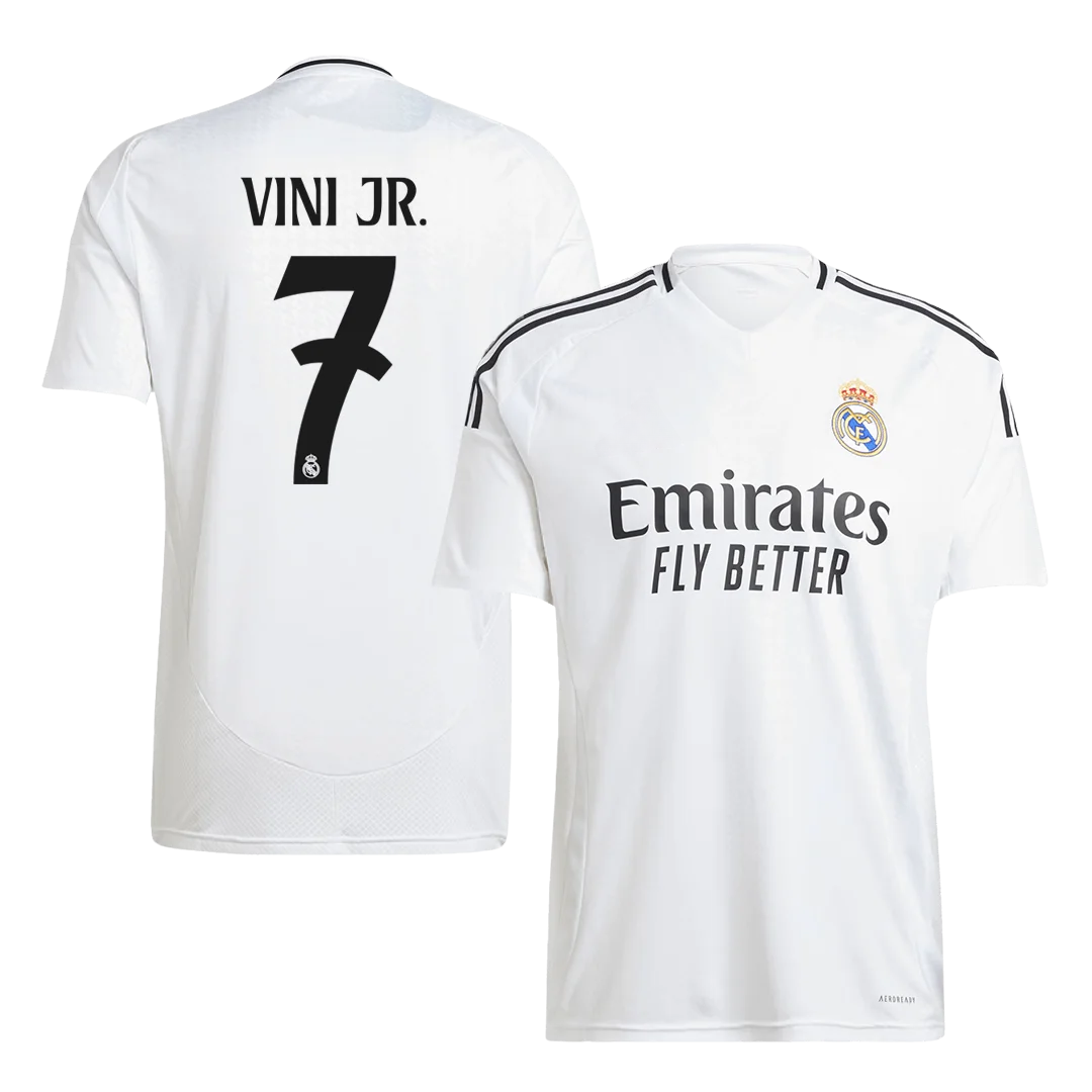 VINI JR. #7 Real Madrid Home Soccer Jersey