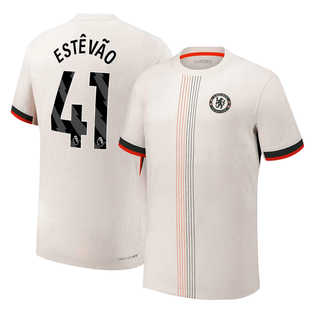 ESTÊVÃO #41 Chelsea Away Player Version Jersey 2025/26