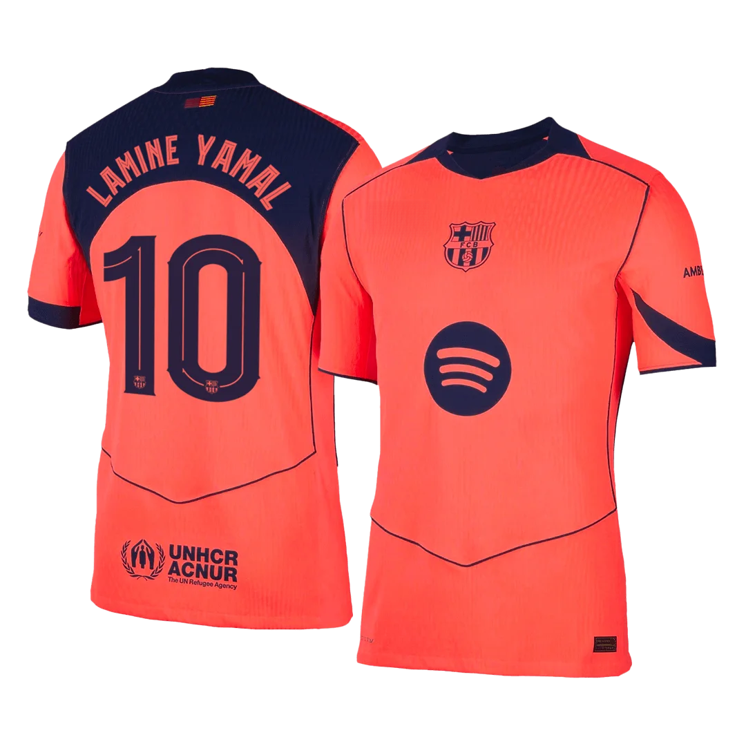 LAMINE YAMAL #10 Barcelona Third Away Player Version Jersey 2025/26 - UCL