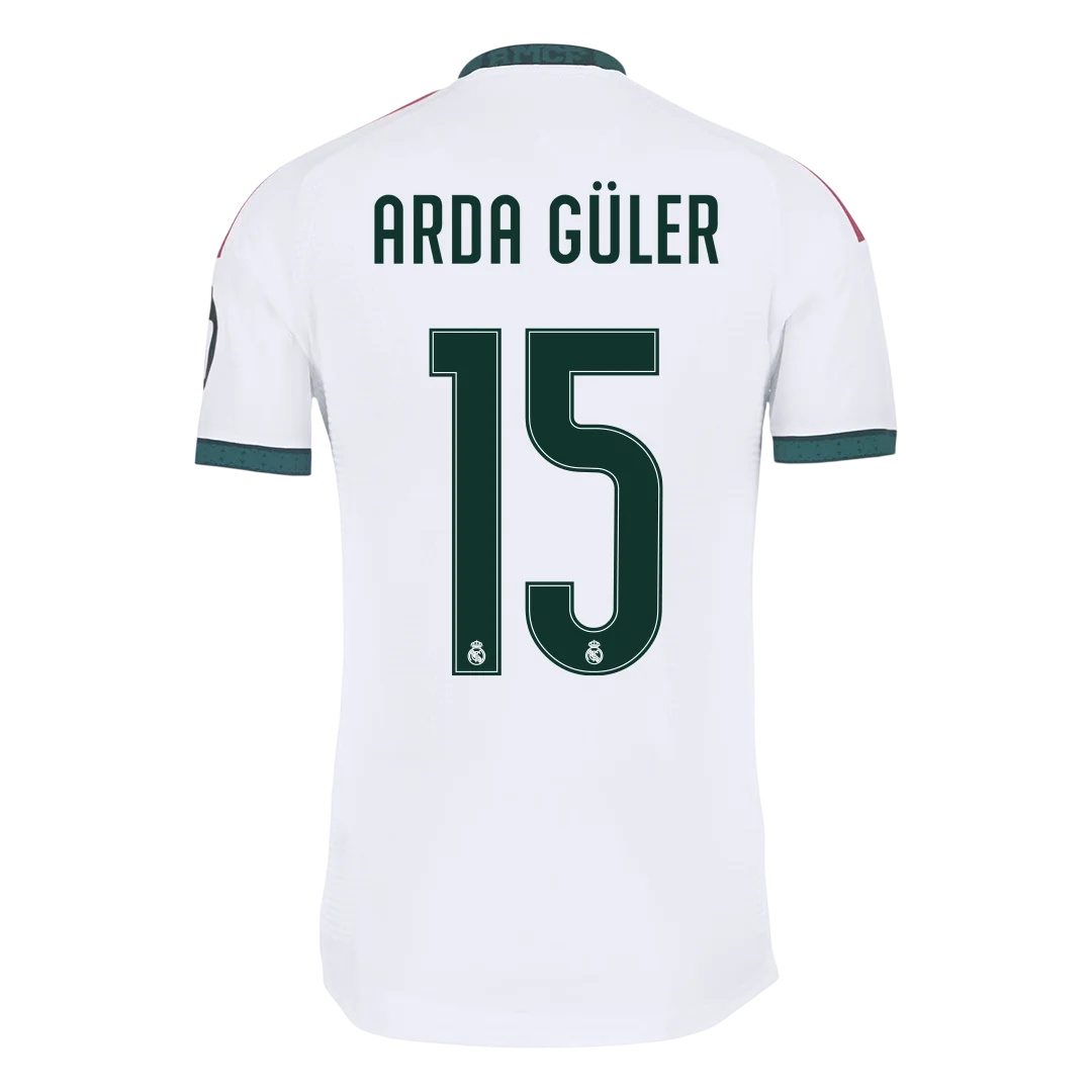 ARDA GÜLER #15 Real Madrid Home Player Version Jersey 2026/27