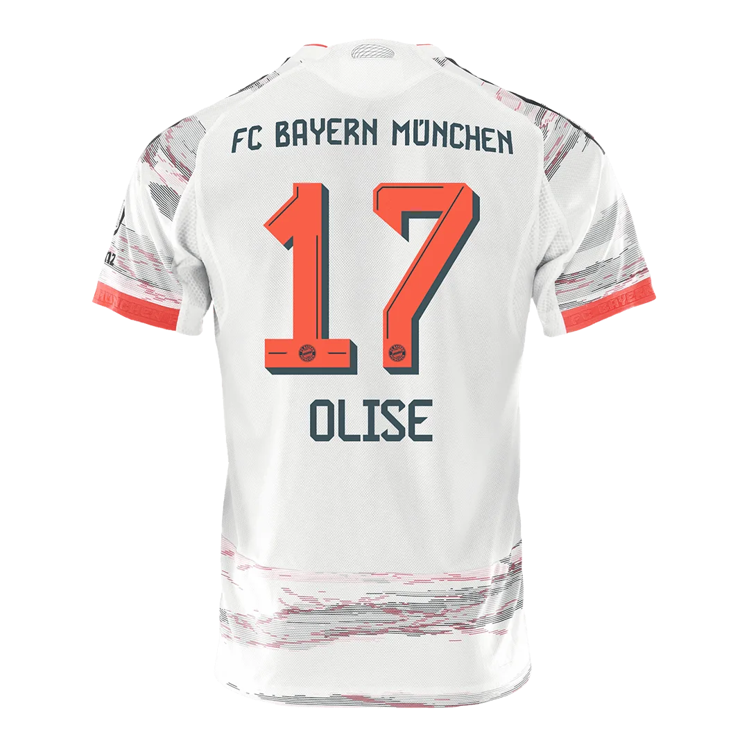 OLISE #17 Bayern Munich Away Player Version Jersey 2025/26
