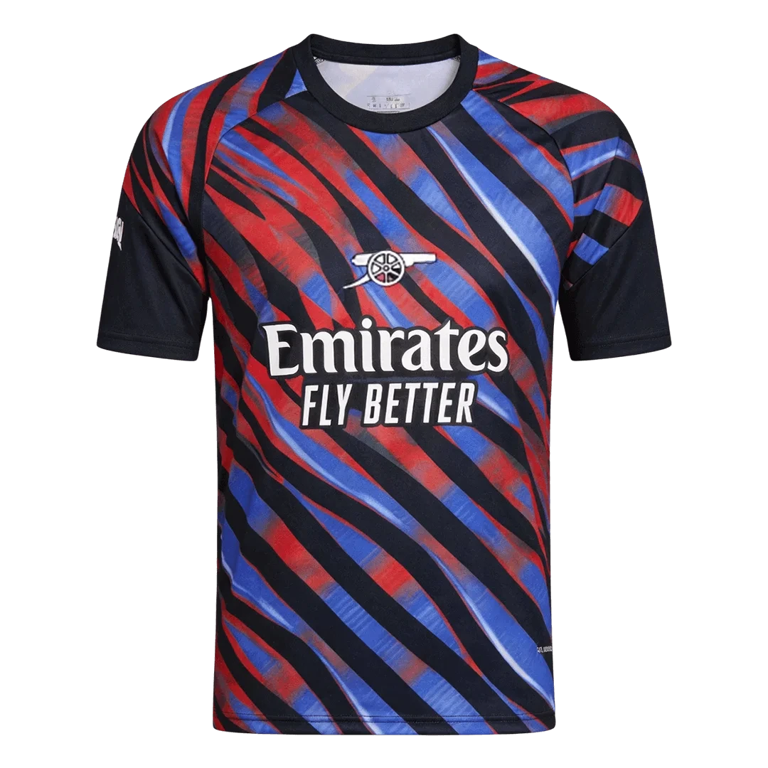 Arsenal Pre-Match Soccer Jersey 2025/26 Blue&Red