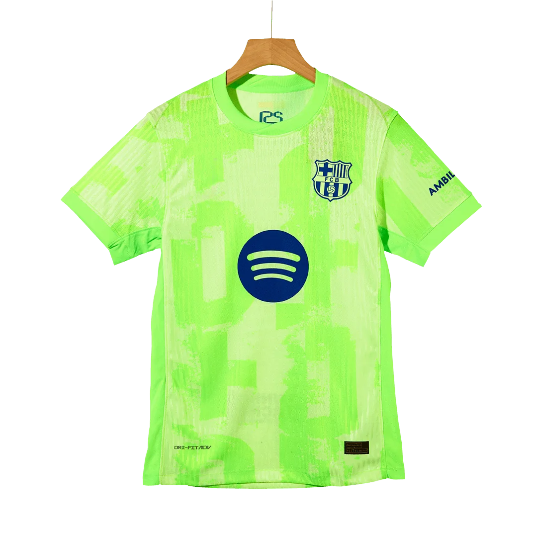 Barcelona Third Away Player Version Jersey – Spotify Logo Without Text