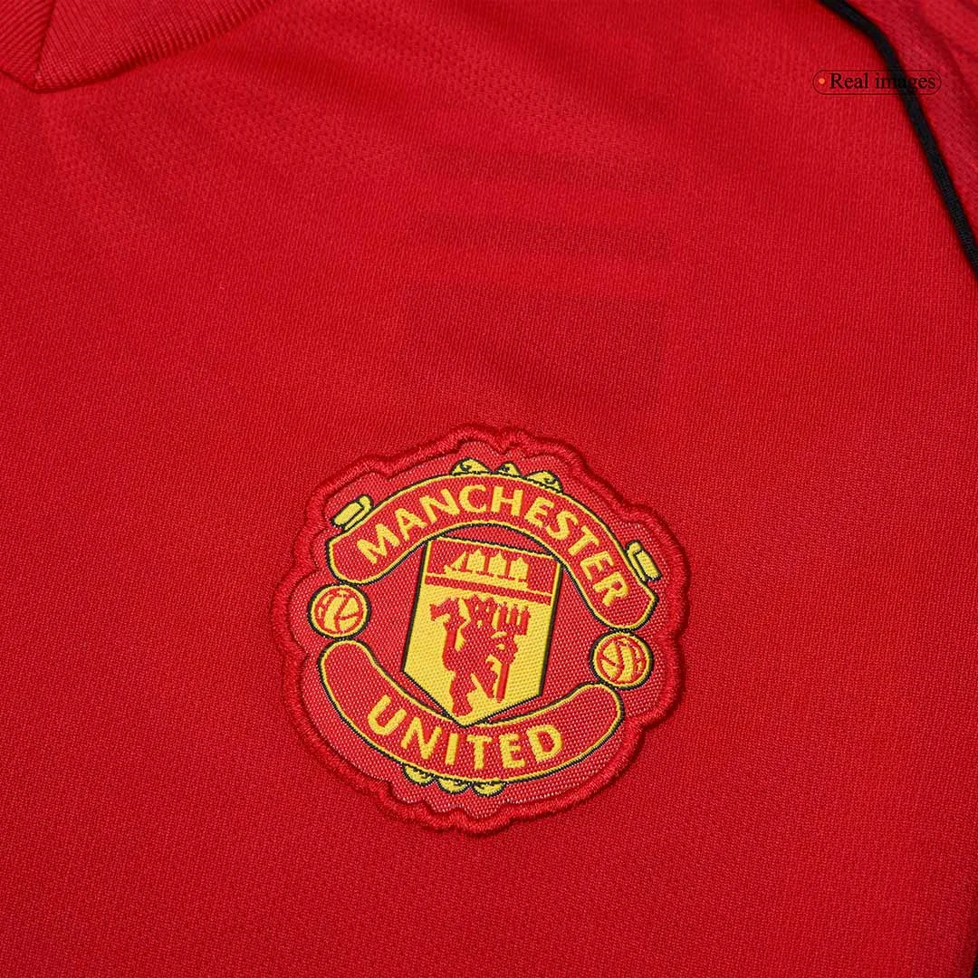 Manchester United Home Kids Soccer Jerseys Kit 2025/26