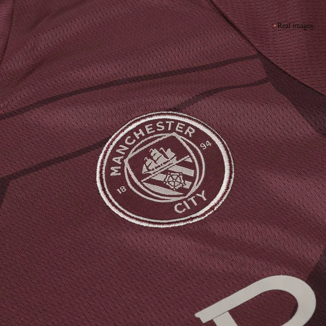 Manchester City Third Away Kids Soccer Jerseys Kit