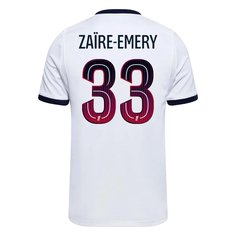 ZAÏRE-EMERY #33 PSG Away Soccer Jersey 2026/27