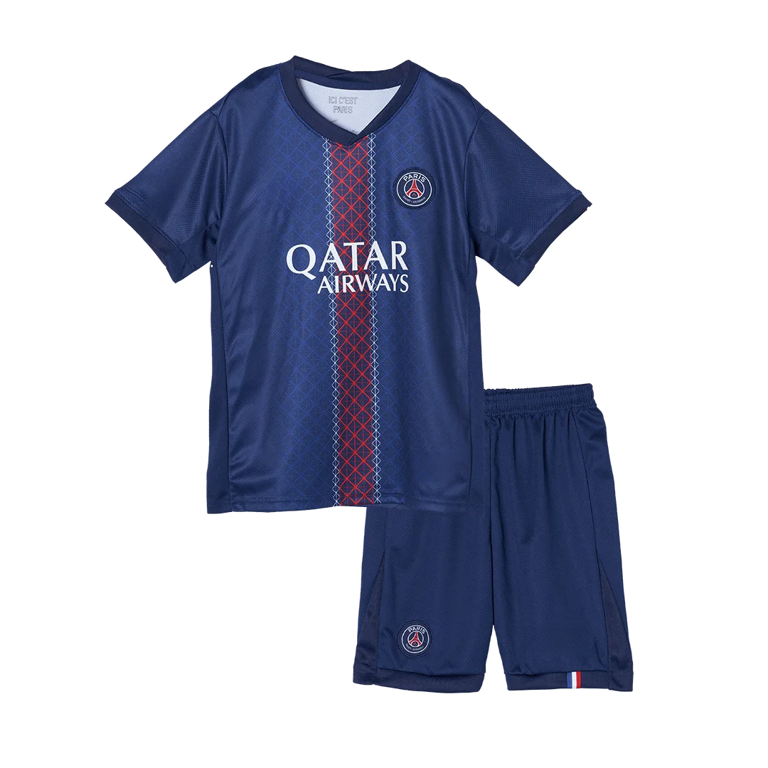 PSG Home Kids Soccer Jerseys Kit 2025/26