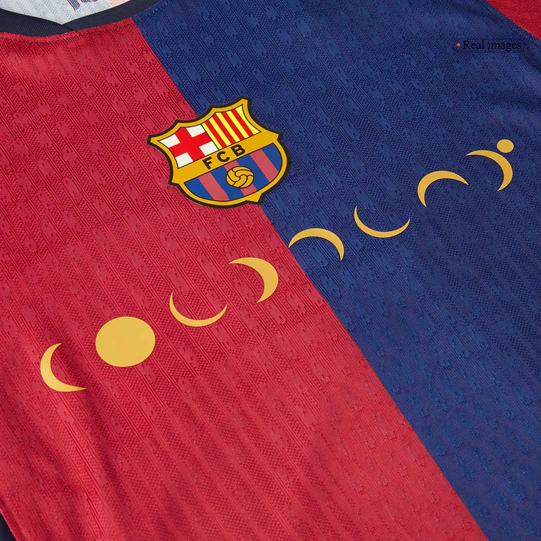 Barcelona X COLDPLAY Home Player Version Jersey