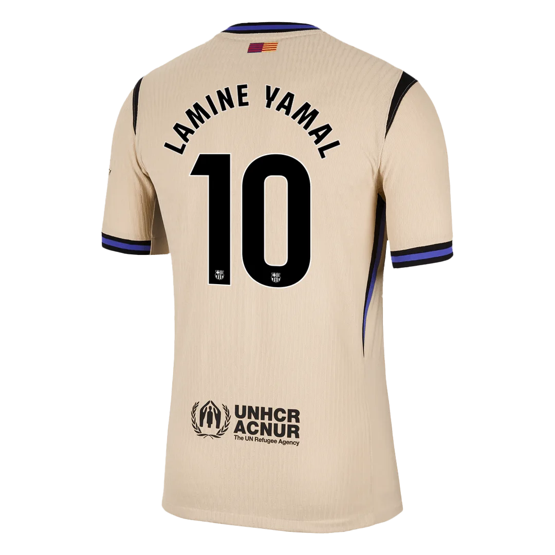 LAMINE YAMAL #10 Barcelona Away Player Version Jersey 2025/26