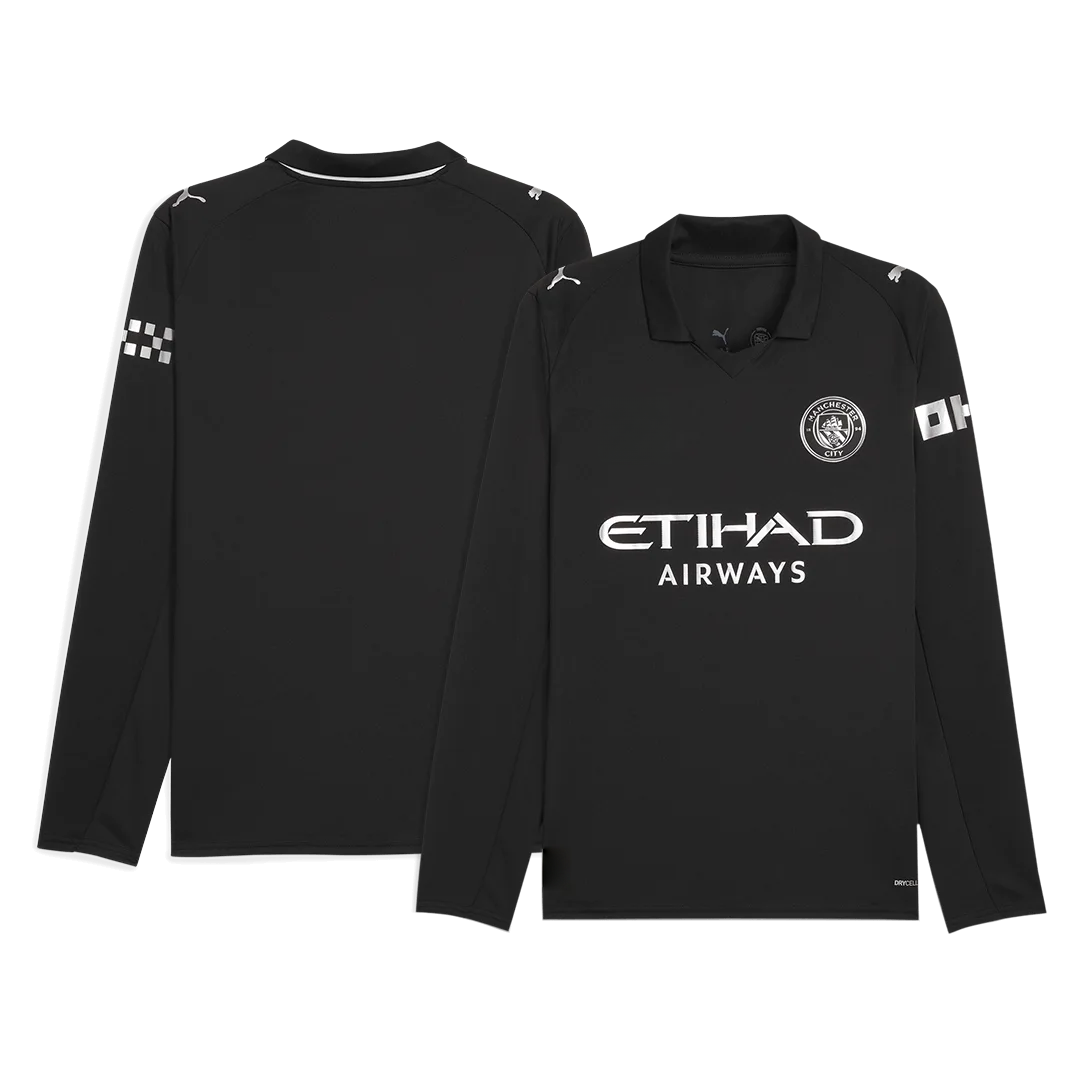 Manchester City Away Long Sleeve Jersey 2025/26