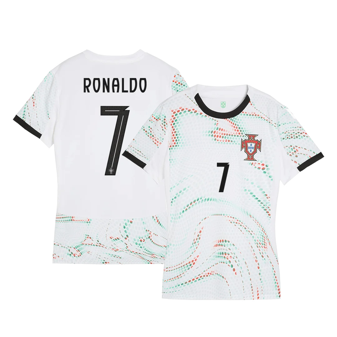 RONALDO #7 Women's Portugal Away Jersey 2025