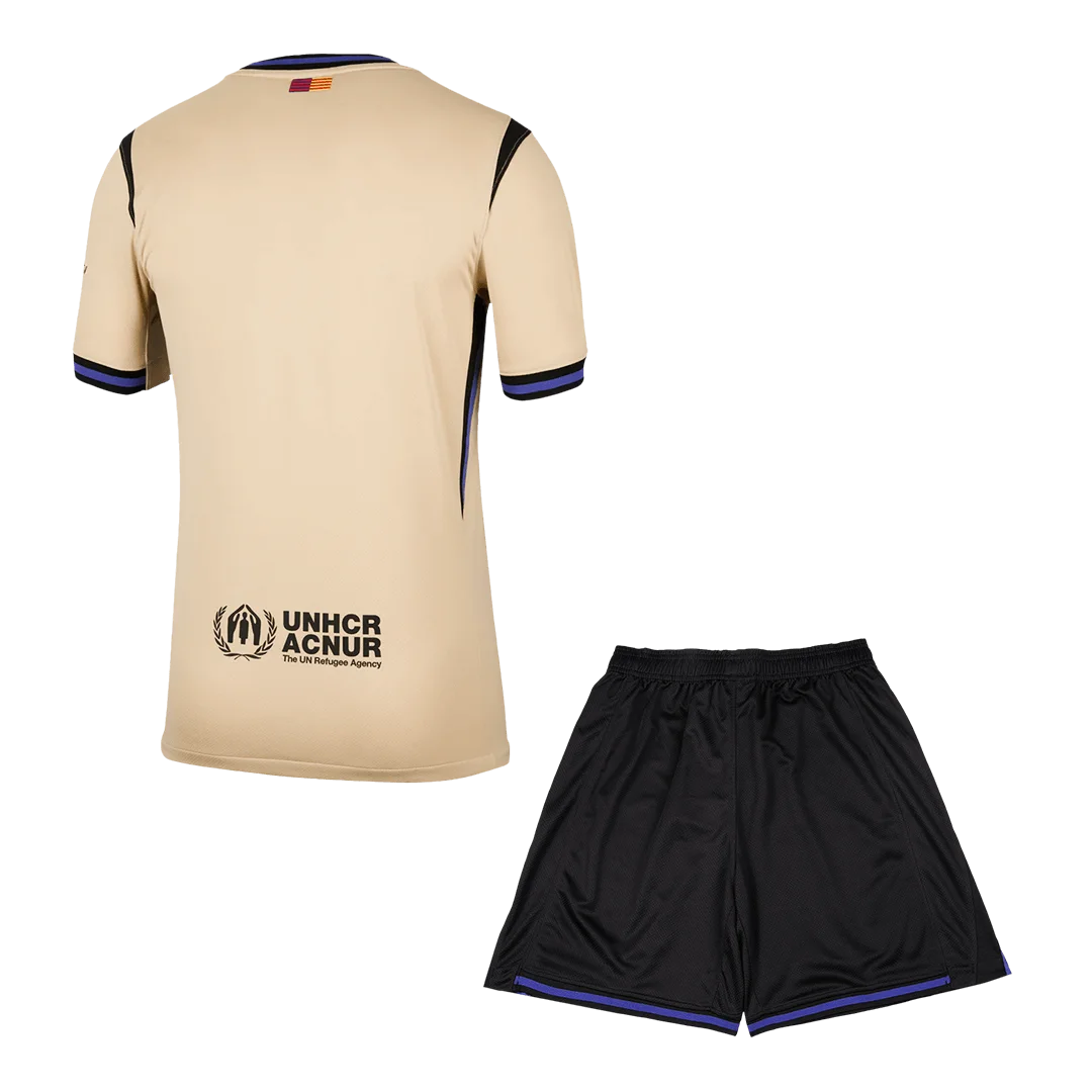 Barcelona Away Jerseys Kit 2025/26