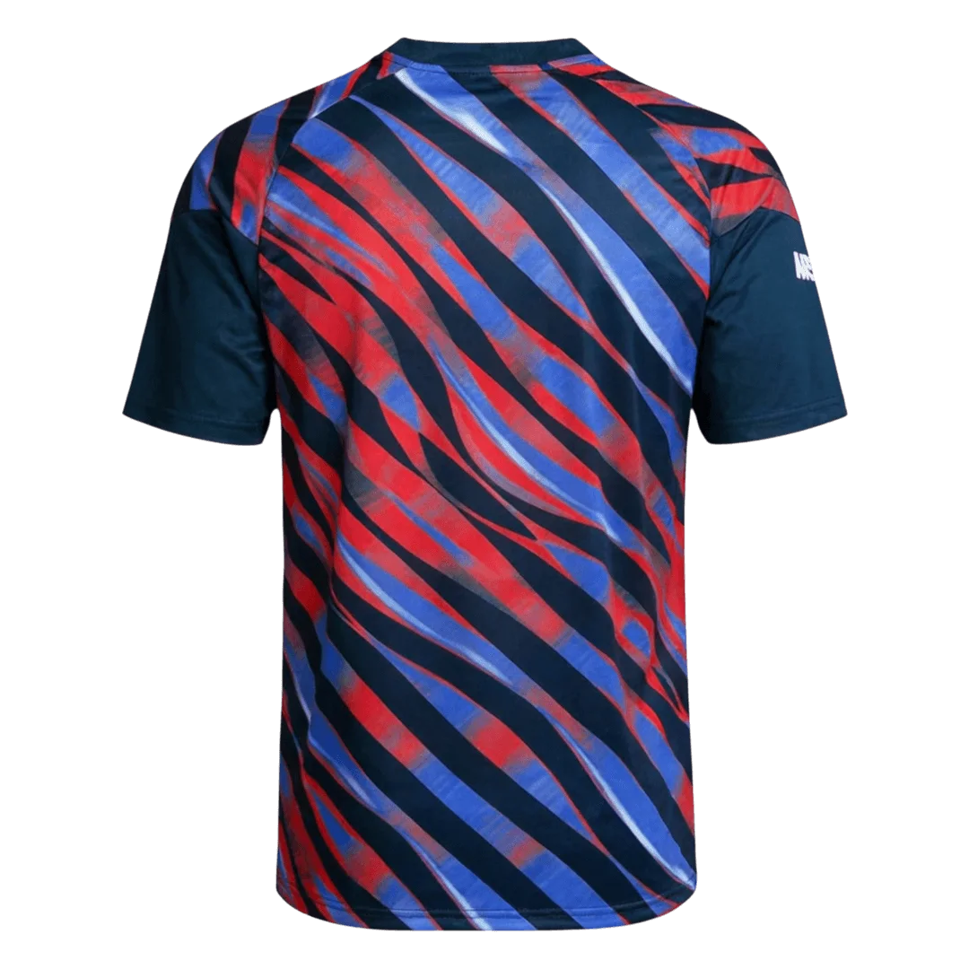 Arsenal Pre-Match Soccer Jersey 2025/26 Blue&Red
