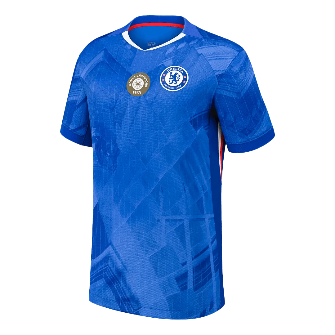 WORLD CHAMPIONS #25 Chelsea Home Soccer Jersey 2025/26